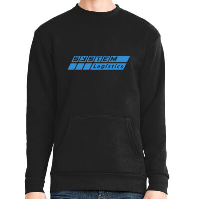 System Logistics - Unisex Long Sleeve Crew with Pocket Thumbnail